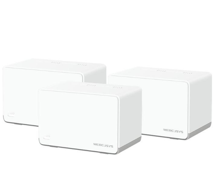 Mercusys AX1800 Whole Home Wi-Fi system HALO H70X(3-PACK),wi-fi 6 Dual-Band, Standarde Wireless: IEEE 802.11ax/ac/n/a 5 GHz, IEEE 802.11ax/n/b/g 2.4 GHz, viteza wireless: 1201 Mbps on 5 GHz, 574 Mbps on 2.4 GHz, Securitate wireless: