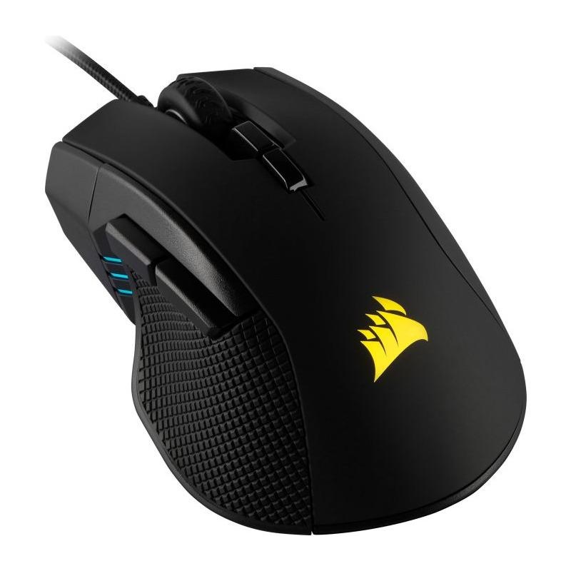 Mouse Gaming Corsair IRONCLAW RGB, Optical cu fir, negru - 2 | YEO