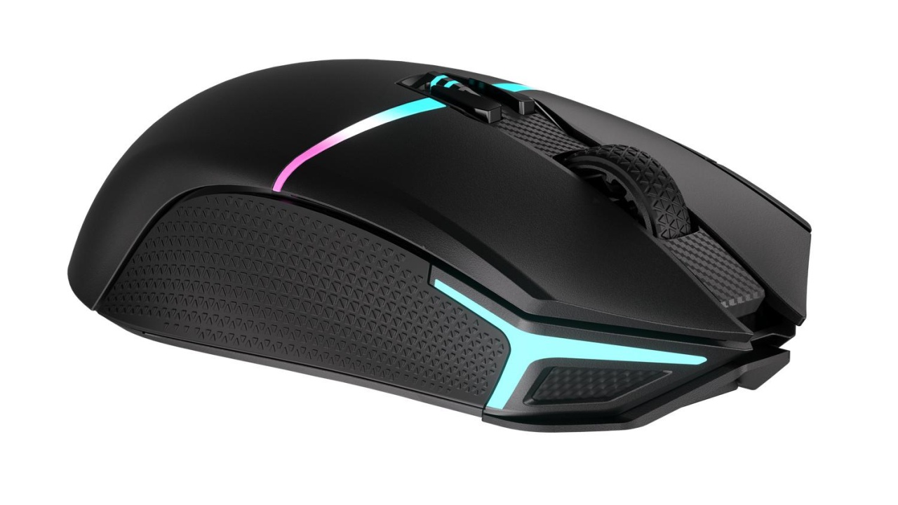 Mouse Gaming Corsair NIGHTSABRE WIRELESS negru - 2 | YEO