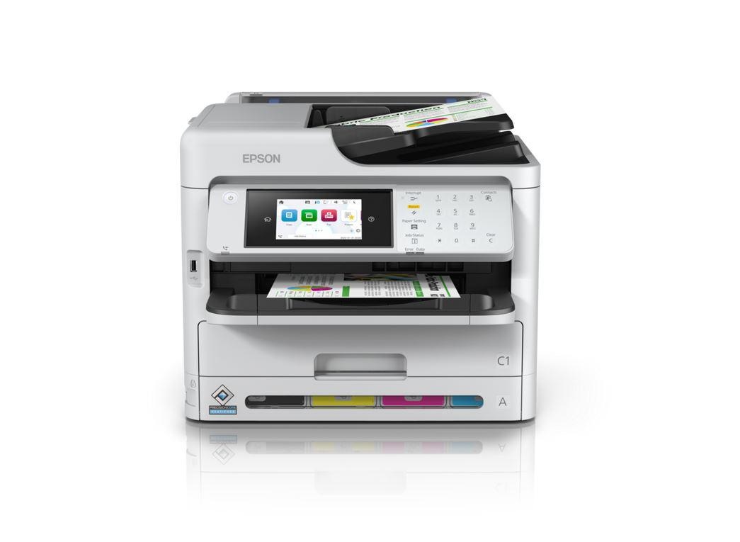 Multifunctional inkjet color Epson WorkForce Pro WF-C5890DWF, dimensiune A4 (Printare, copier, Fax ),duplex, viteza 34ppm alb-negru si color, rezolutie 4.800 x 1.200 dpi, alimentare hartie 250 coli + 50 ADF, Scanner: 24 ipm,rezolutie 1200 x 2400dpi, scan