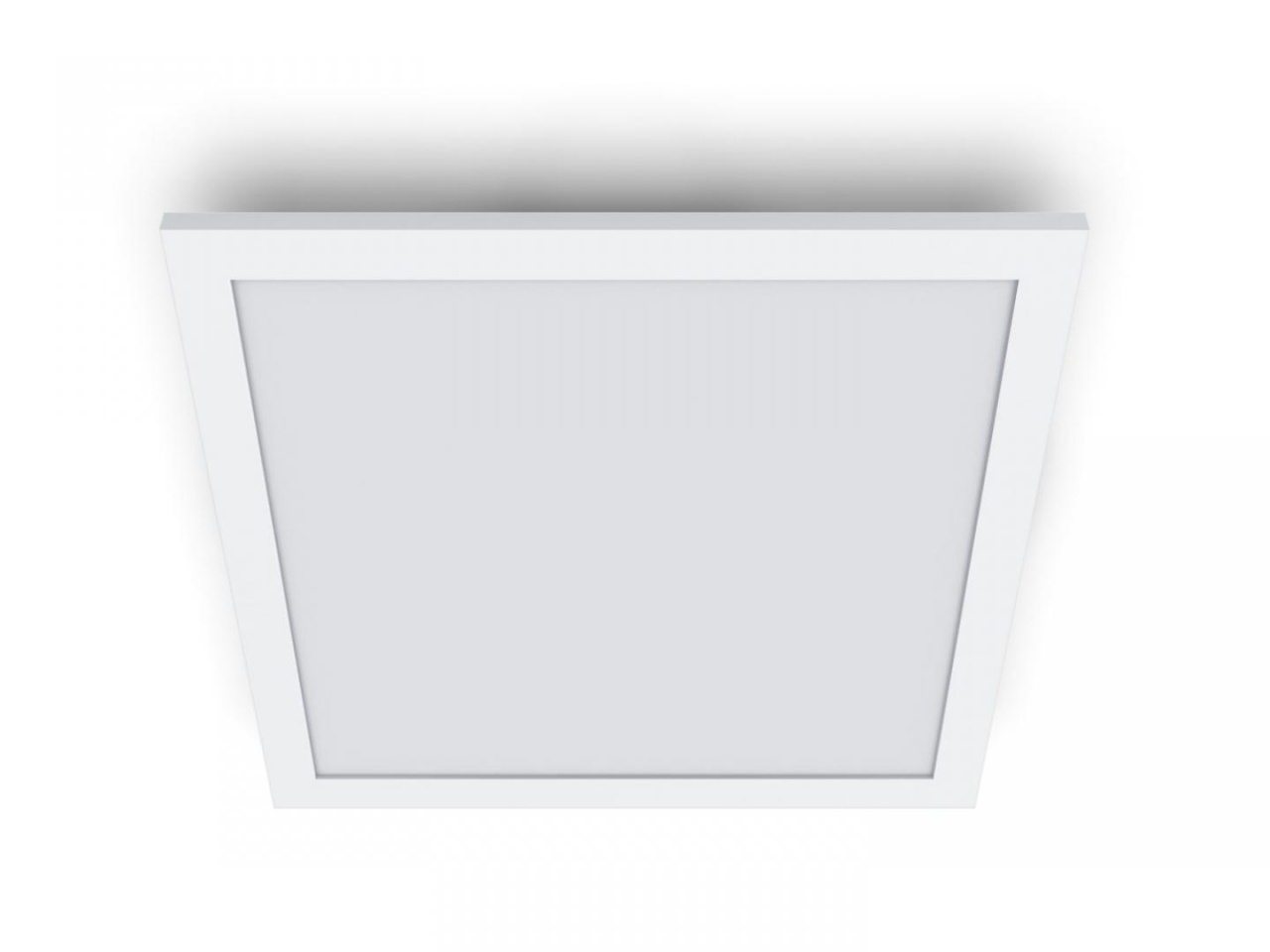 Panou LED WiZ Panel SQ, Wi-Fi, control vocal, 36W, 3400 lm, lumina alba(2700-6500K), IP20, 60cm, Alb - 1 | YEO