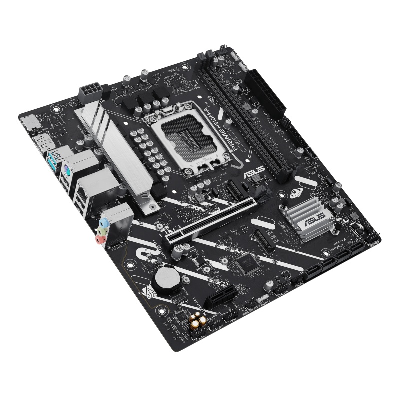 Placa de Baza ASUS PRIME H810M-A-CSM LGA 1851, 2x DDR5, 1x DP 1x HDMI 1x PCIE 4.0 x16 1x PCIE 4.0 x1, 2x M.2, 4x SATA 6GB/s, mATX