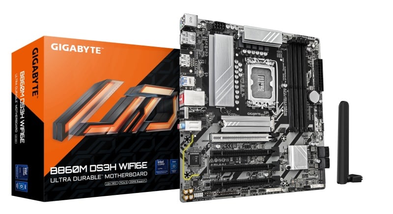 Placa de Baza GIGABYTE B860M DS3H WIFI6E LGA1851 - 4 | YEO