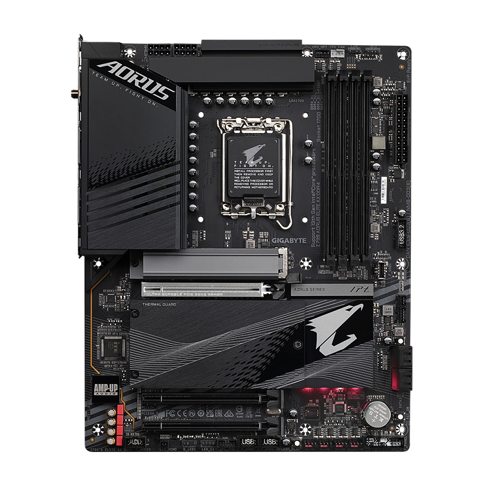 Placa de baza GIGABYTE Z790 AORUS ELITE AX DDR4 LGA 1700 - 1 | YEO