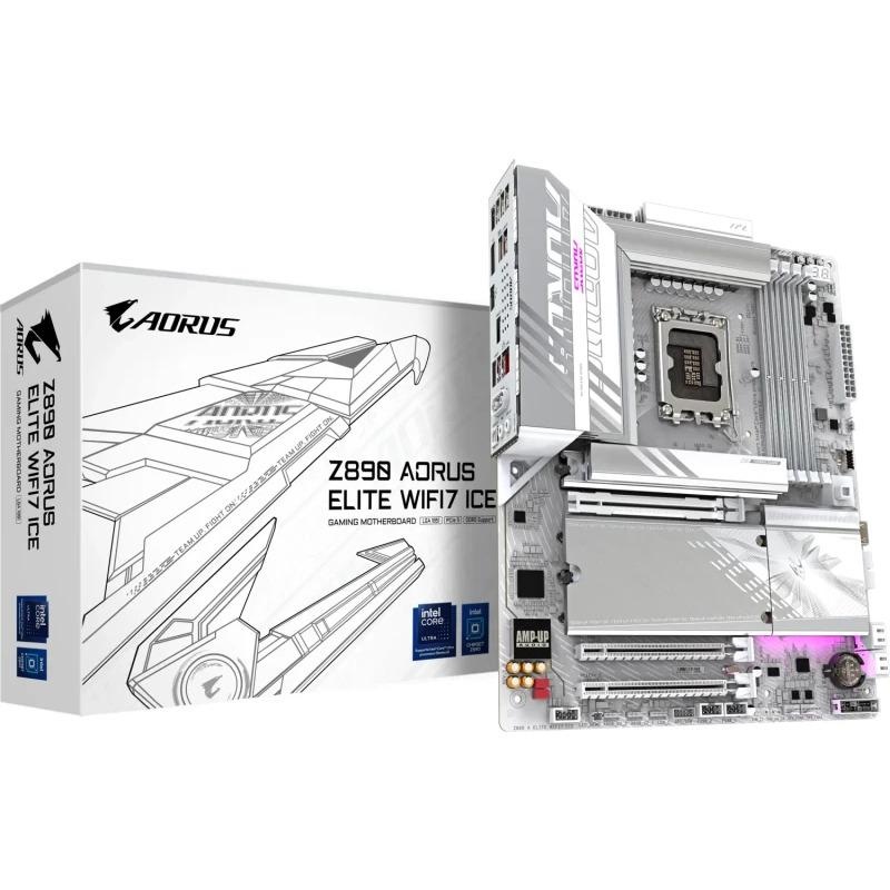 Placa de baza GIGABYTE Z890 AORUS ELITE WIFI7 ICE LGA1851