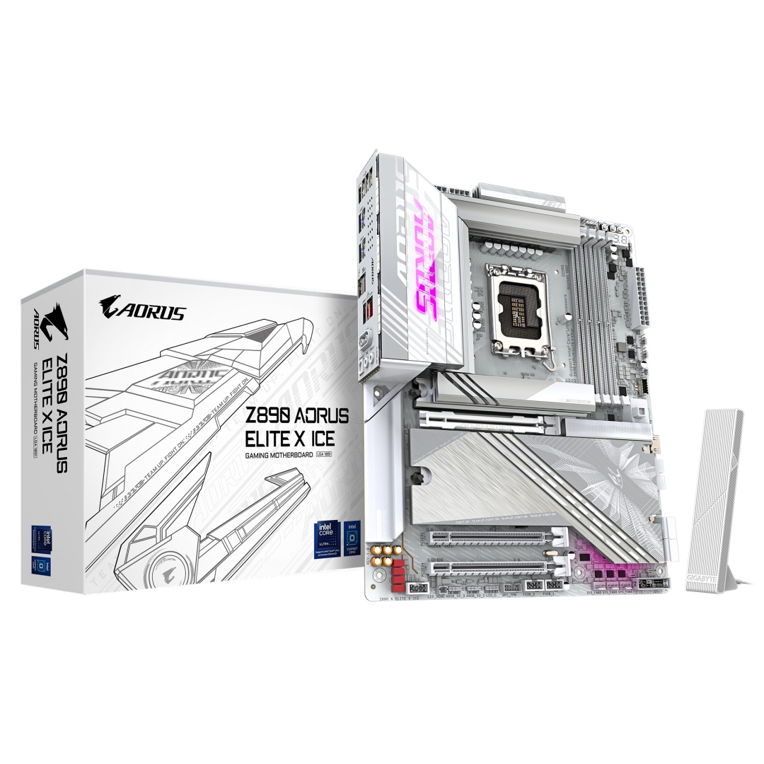 Placa de Baza GIGABYTE Z890 AORUS ELITE X ICE LGA1851