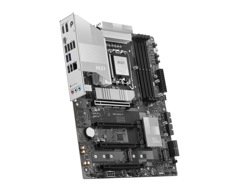 Placa de Baza MSI PRO B860-P LGA1851, 4x DDR5, 1x HDMI 1x DP 1x Type-C DP, 4x PCIE x16, 3x M.2, 4x SATA 6GB/s, ATX - 3 | YEO