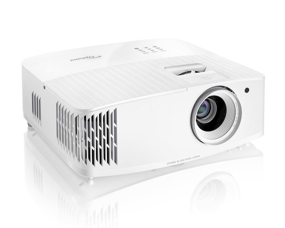 Proiector OPTOMA UHD38x, 3D, 4K UHD 3840* 2160, 4000 lumeni, 1.000.000:1, 16:9 nativ, 4:3 compatibil, dimensiune maxima imagine 300