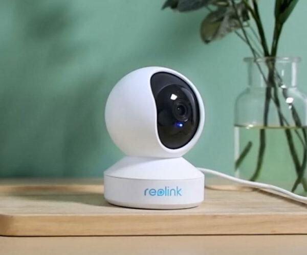 Reolink E SERIES E320 3 MP IR12m Cameră de supraveghere Wi-Fi, Detectie oameni/animale, Audio bidirecțional, Instalare ușoară și flexibilă, pana la 512GB SD card
