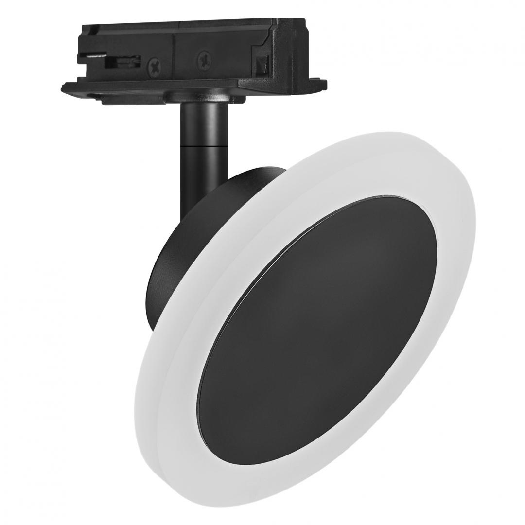 Spot LED inteligent pe sina Ledvance Smart+ WiFi TRACKLIGHT SPOT CIRCLE, 6.5W, 480 lm, lumina alba (3000-6500K), dimabila, IP20, reglabil, Ø120x95mm, Negru - 1 | YEO