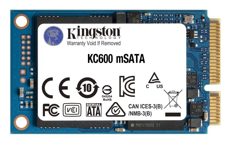 SSD Kingston KC600, 256GB, mSATA - 1 | YEO