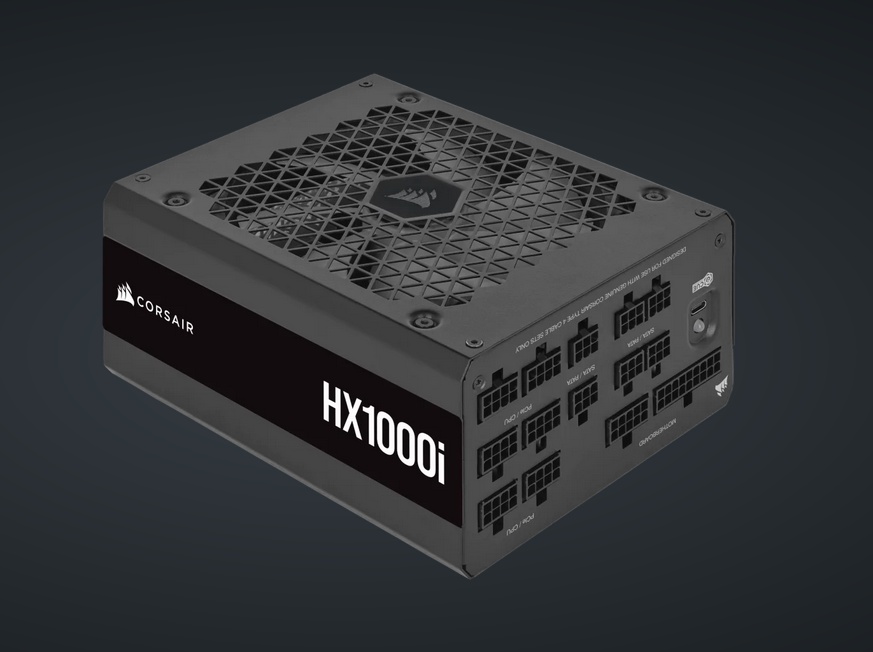 Sursa Corsair HX1000i 1000W, 80+ PLATINUM full modulara, ATX 3.0, PCI E Connector 5, SATA Connector 8, PATA Connector 8 - 2 | YEO