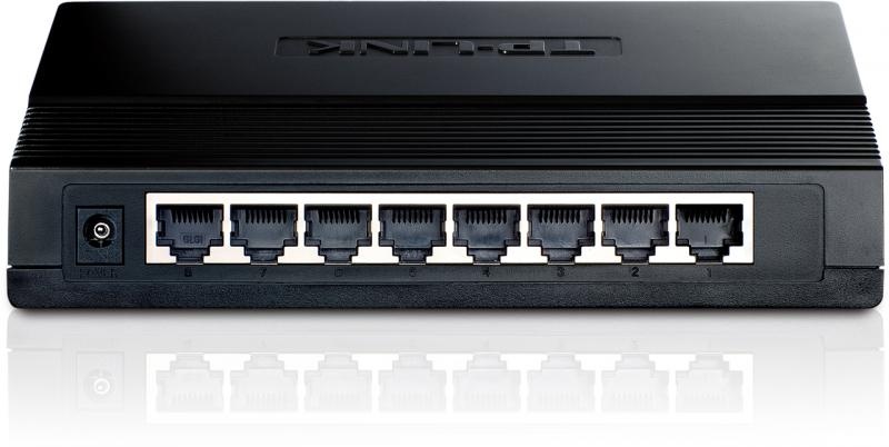 Switch TP-Link TL-SG1008D, 8 port, 10/100/1000 Mbps - 1 | YEO