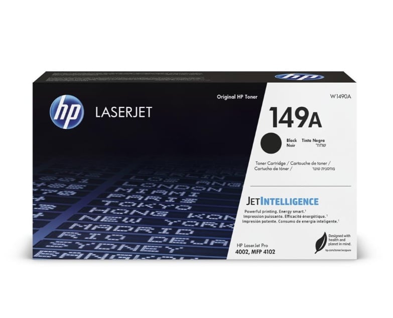 Toner Hp W1490A, 149A, Culoare: Black, Capacitate: 2.9k pagini, Compatibilitate: HP PRO 4002DN, HP PRO 4002DW, HP PRO 4002DWE, HP PRO 4102DN, HP PRO 4102DW, HP PRO 4102FDW,