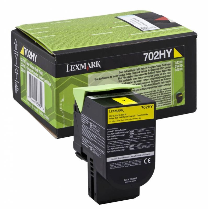 Toner Lexmark 70C2HY0, yellow, 3 k, CS310dn , CS310n , CS410dn ,CS410dtn , CS410n , CS510de , CS510dte