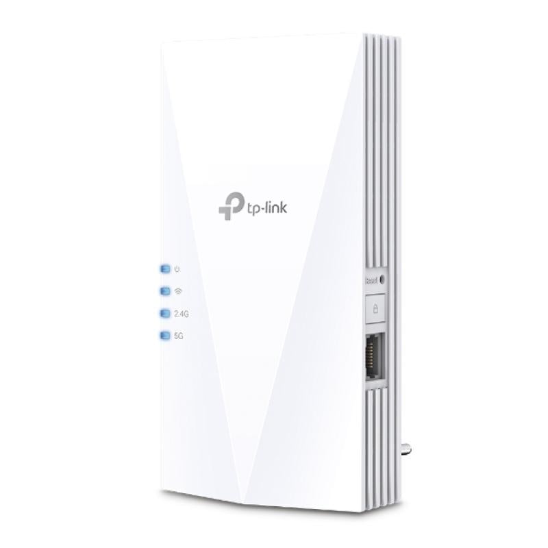 TP-link AX1500 Wi-Fi Range Extender, RE500X, 1 Port Ethernet Gigabit, 2 Antene interne, Standarde Wireless, IEEE 802.11a/n/ac/ax 5GHz, IEEE 802.11b/g/n 2.4GHz, frecventa 2.4, 5 Ghz, 300 Mbps at 2.4GHz, 1200 Mbps at 5GHz. - 3 | YEO