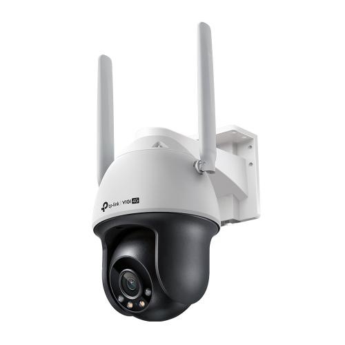 TP-LINK VIGI 4MP Outdoor Full-Color 4G Pan Tilt Network Camera,VIGI C540-4G(4mm), 1/3.06