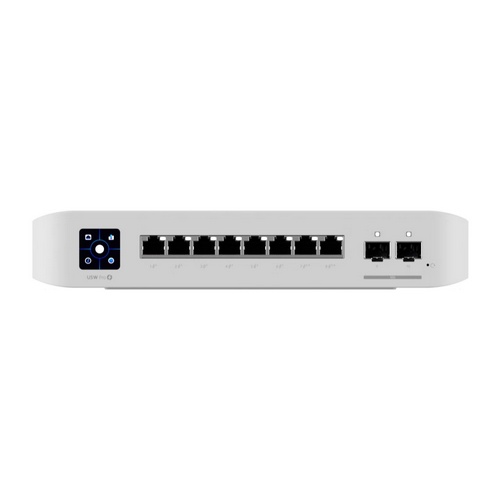 UBIQUITI 8 PORT GBE SWITC USW-ULTRA, dimensiuni: 203 x 76 x 33 mm, Greutate: 320g, Interfata: 8 x 10/100/1000Mbps, 7 porturi POE, Capacitate Switch: 16Gbps, Buget POE 42W.