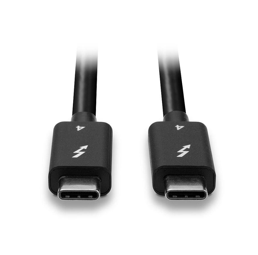 Cablu Lindy Thunderbolt 4, Length 1m, 40Gbps, passive, negru Connectors Connector A: Thunderbolt 4 USB Type C Male with E-Mark Connector B: Thunderbolt 4 USB Type C Male Housing Material: Stainless Steel Connector Plating: Nickel Pin Construction: - 2 | YEO