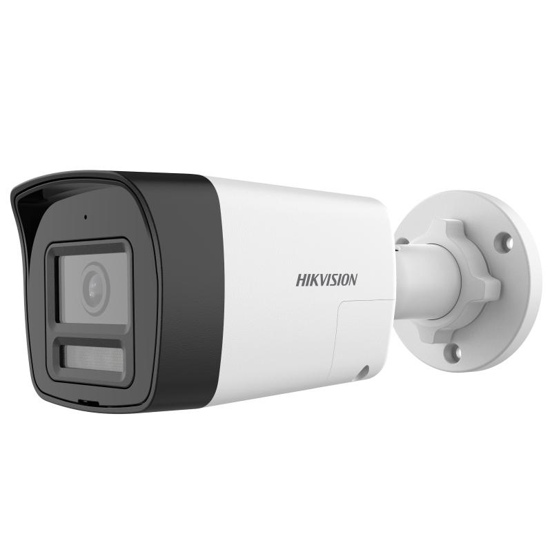 Camera de supraveghere Bullet 2MP Hikvision DS-2CE16D0T-LTS(2.8MM), lentila fixa 2.8mm, iluminare min: 0.01 Lux @(F1.6, AGC ON), 0 Lux cu lumina alba, IR 30m, lumina alba 20m, iesire TVI, alimentare: 12 VDC ± 25%, max.7 W, protectie: IP67, dimensiuni: