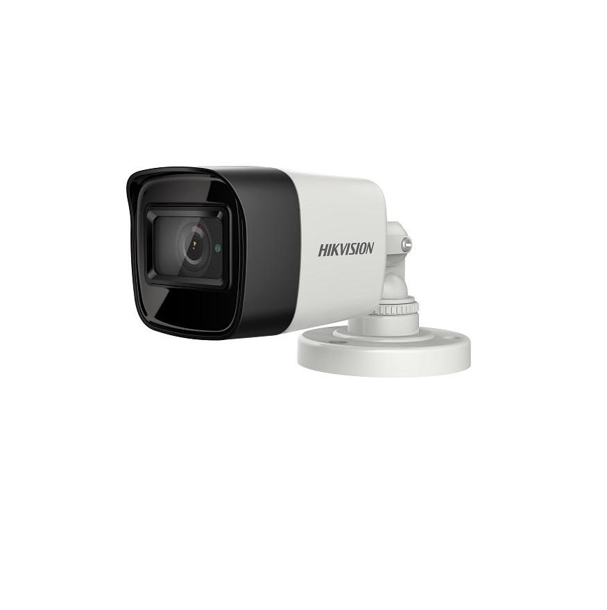 Camera de supraveghere Hikvision Turbo HD Outdoor Bullet, DS-2CE16H8T- ITF(2.8mm); 5MP; Fixed Lens: 2.8mm; 5MP@20fps, 4MP@25fps(P)/30fps(N) (Default), EXIR, 20m IR, Outdoor EXIR Bullet, ICR, 0.005 Lux/F1.2, 12VDC, Smart IR, True WDR,3D DNR, OSD Menu(Up