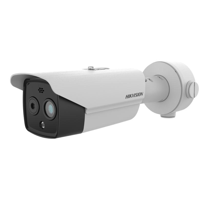 Camera supraveghere Thermal si Optical IP Bullet DS-2TD2628-10/QA, termal: 256 × 192, output image: 25 fps (1280 × 720, 704 × 576, 640 × 512, 320 × 240), optic: 2688 × 1520, output image: 50 Hz: 25 fps (2688 × 1520, 1920 × 1080, 1280 × 720), Iluminare: