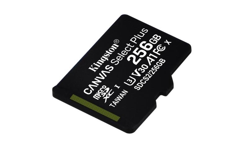 Card de Memorie MicroSD Kingston Select Plus, 256GB, Class 10 - 2 | YEO