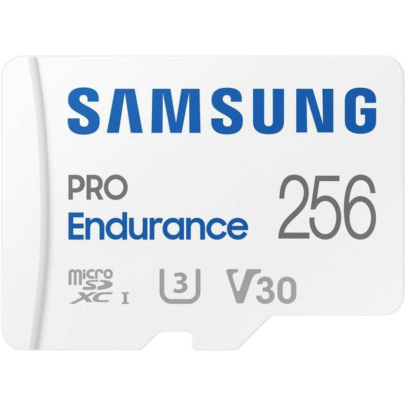 Card de Memorie Samsung Micro SDXC PRO Endurance (2022) UHS-1 Clasa 10 256GB + Adaptor SD - 1 | YEO