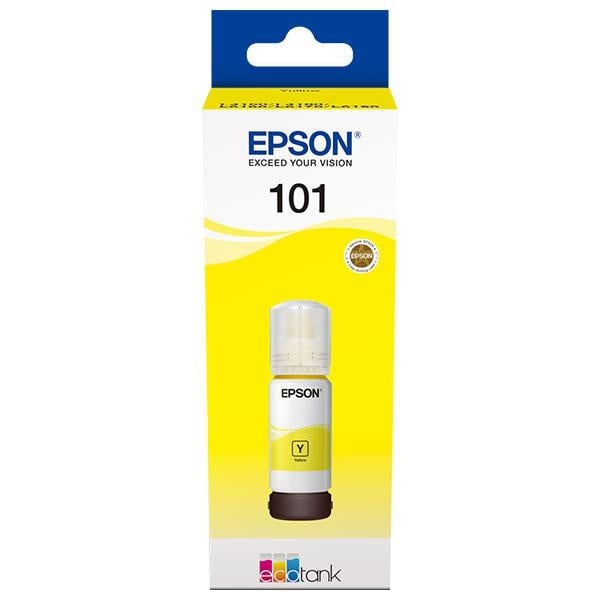 Cartus cerneala Epson 101 ECOTANK , yellow, capacitate 70ml, pentru L6170, L4160, L4150, L6190