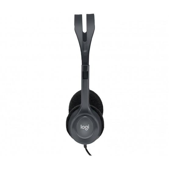 Casti Logitech H111, negru - 3 | YEO