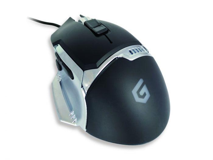 Conceptronic DJEBBEL02B 8D Gaming USB Mouse, 4000 DPI, 77 x 130 x 48 mm - 2 | YEO