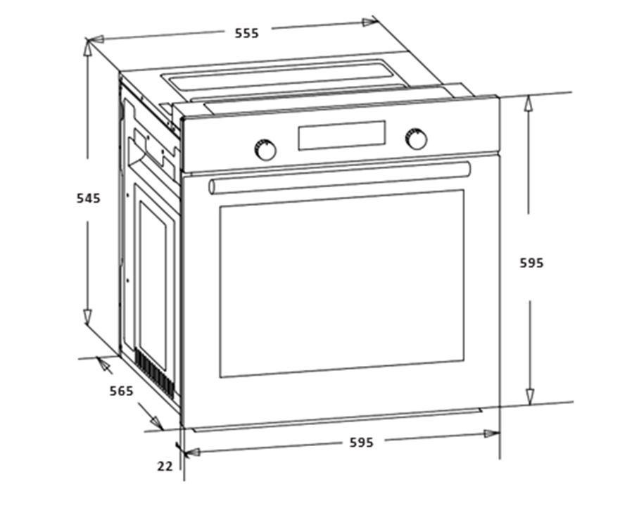 CUPTOR INCORPORABIL HEINNER HBO-S624LTG-IX - 2 | YEO