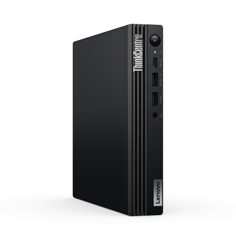 Desktop Lenovo ThinkCentre M70q Gen 5 Tiny, Intel® Core™ i5-14400T, RAM 1x 16GB SO-DIMM DDR5-4800, 512GB SSD M.2 2280 PCIe® 4.0x4 NVMe® Opal, Video: Integrated Intel® UHD Graphics 730, Optic: None, Card reader: No card reader, 3YO - 1 | YEO