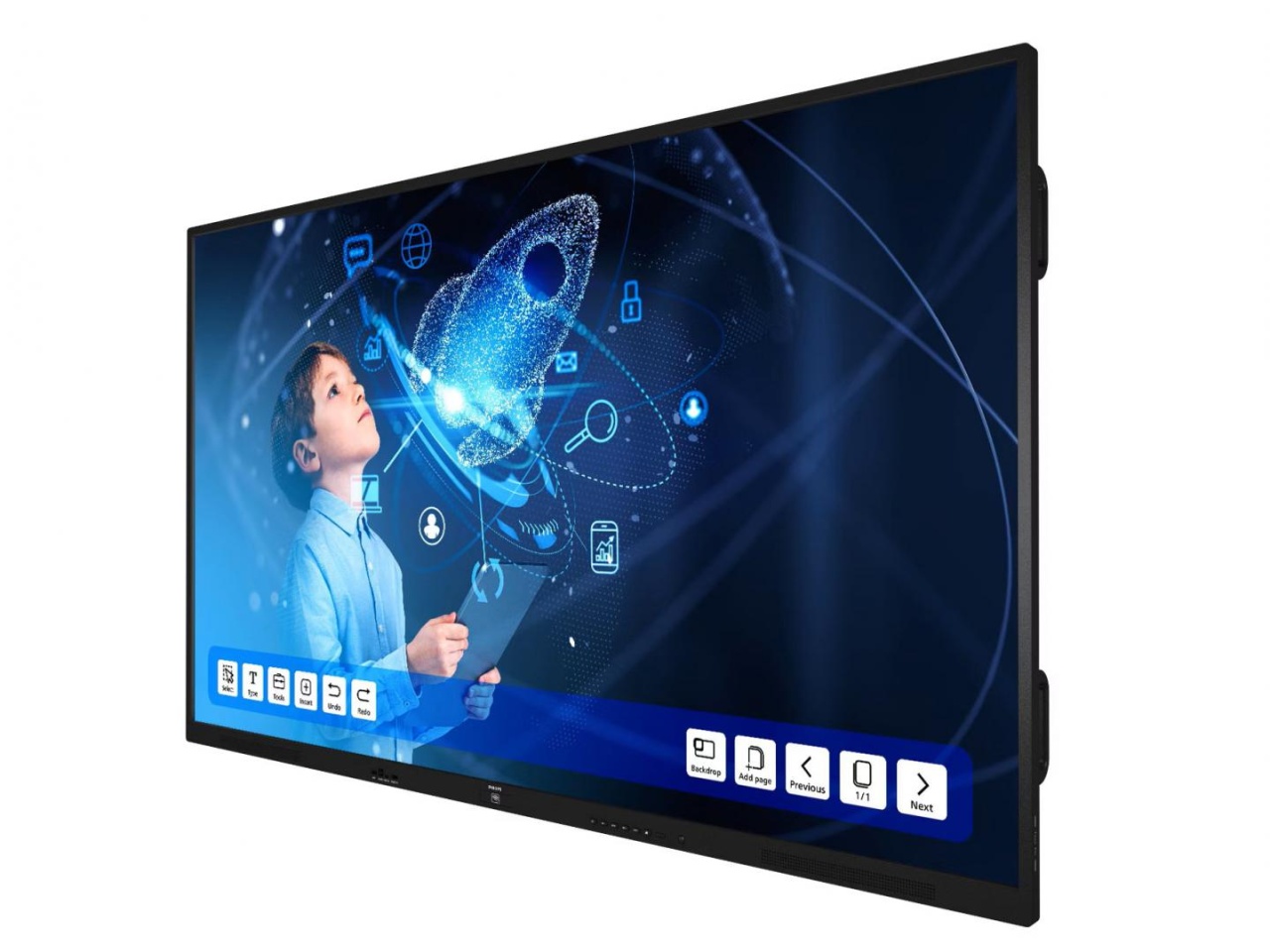 Ecran interactiv PHILIPS E-Line 65