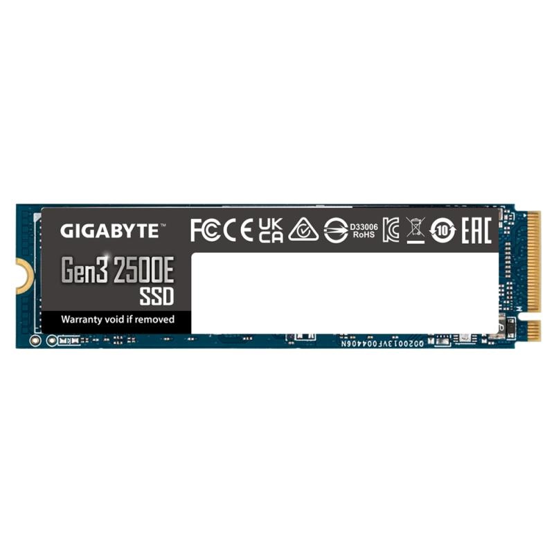 Gigabyte SSD 2500E Gen3 2TB, M.2, Viteza citire: 2400 MB/s, Scriere: 2000Mb/s, Dimensiuni: 22 x 2.3 x 80 mm - 1 | YEO