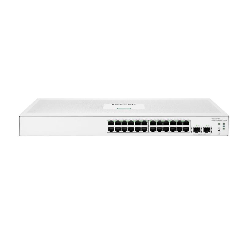 HPE Networking Instant On Switch 24p Gigabit 2p SFP 1830