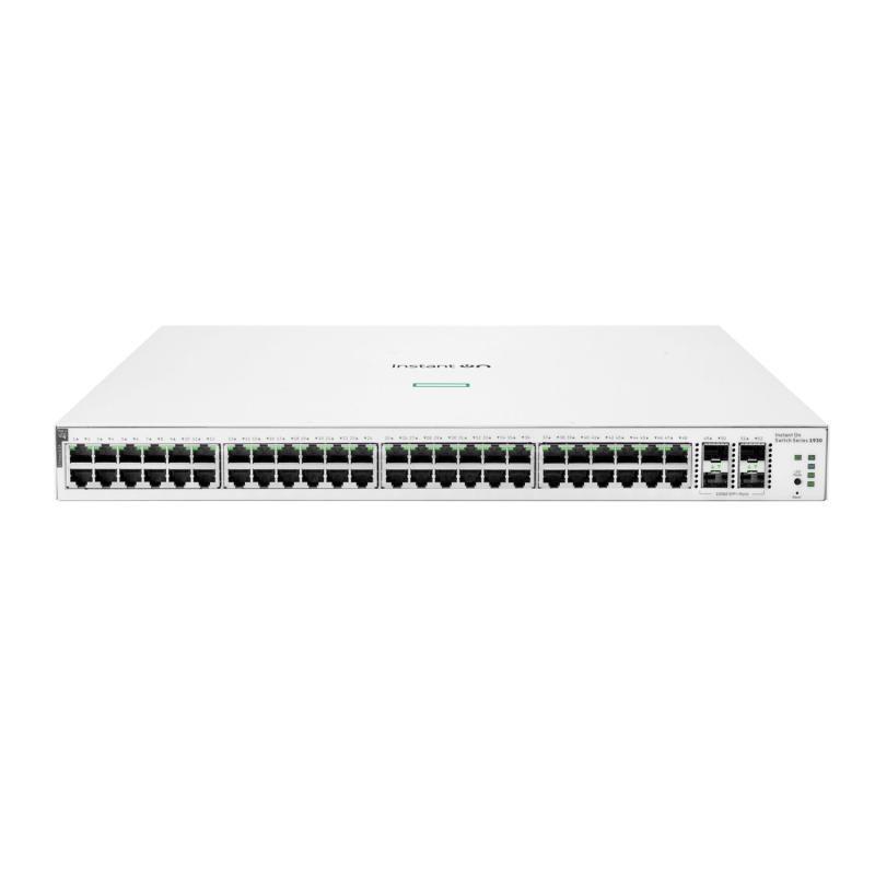 HPE Networking Instant On Switch 48p Gigabit CL4 PoE 4p SFP+ 370W 1930