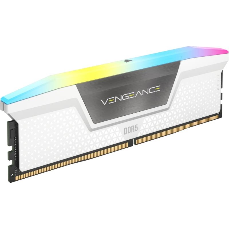 Memorie RAM Corsair Vengeance RGB White 32GB DDR5 5600MHz CL36 Kit of 2 - 2 | YEO