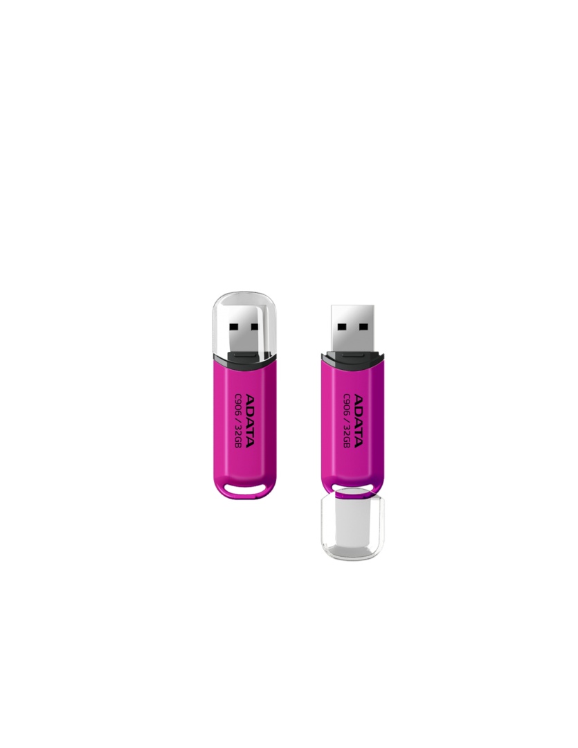 Memorie USB Flash Drive Adata C906, 32GB USB 2.0 Pink - 1 | YEO