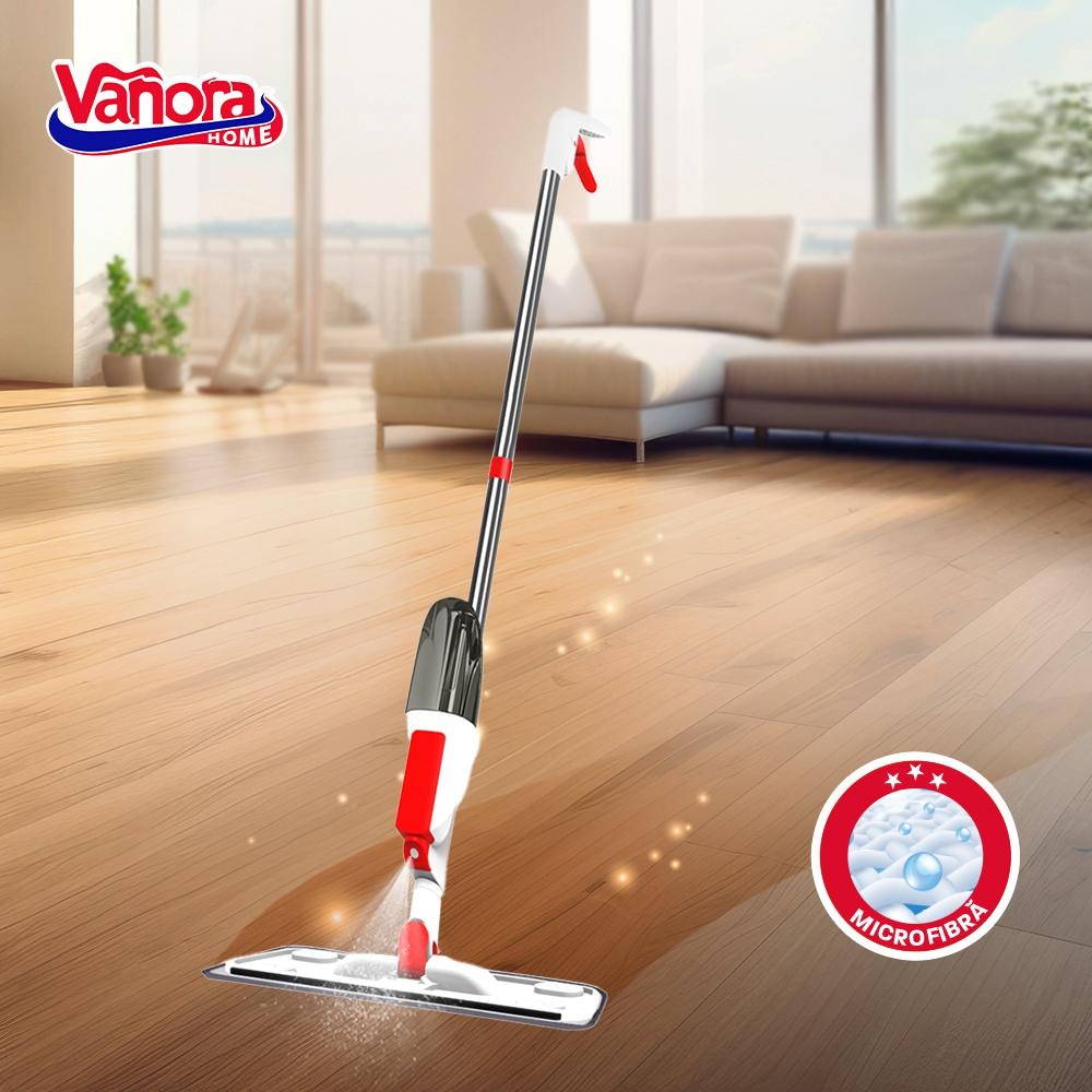 MOP SPRAY CU REZERVOR DETASABIL 350 ML, ROSU, FAST CLEAN, VANORA HOME - 2 | YEO