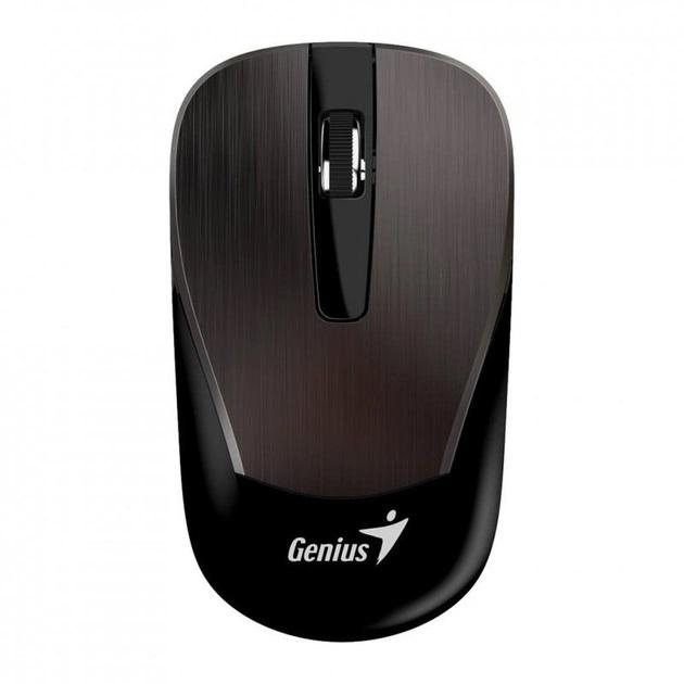 Mouse Genius ECO-8015 Wireless, 1600 dpi, maro