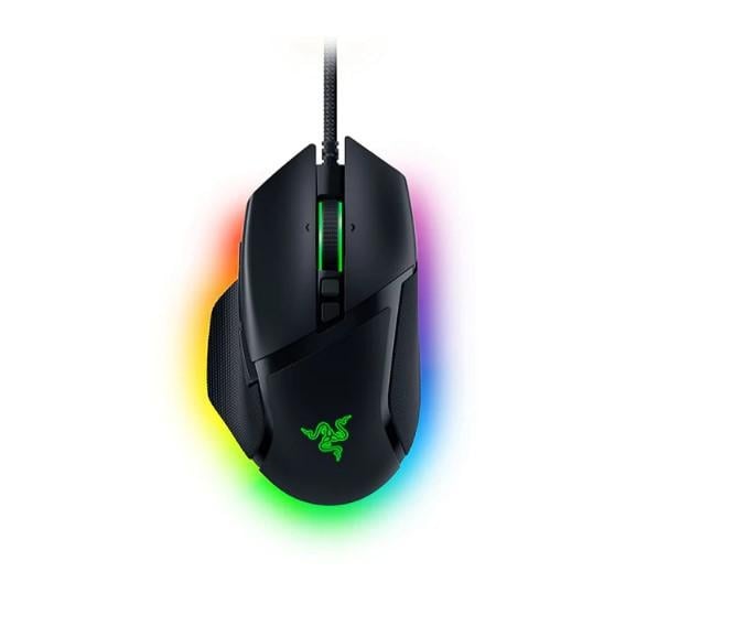 Mouse Razer cu fir Razer Basilisk V3 RGB, butoane programabile 10+1, Razer™ HyperScroll Tilt Wheel, 11 zone de iluminare Chroma RGB, negru - 1 | YEO