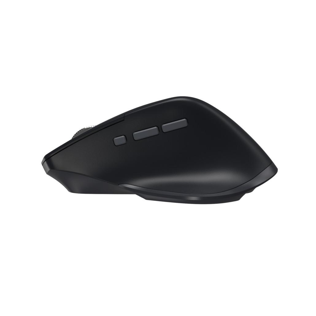 Mouse Serioux Apex 166 Wireless reincarcabil USB-C, Negru, senzor: Optic, DPI: 800/ 1200/1600/ 2400, conexiune: Dongle USB 2,4 GHz, banda de frecventa: 2,4 GHz, click silentios, design ergonomic, baterie integrată litiu de 500 mAh, cerințe OS: Win, Mac, - 2 | YEO