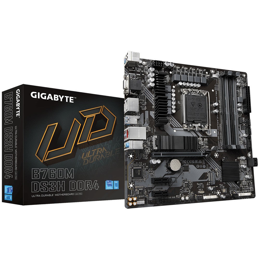 Placa de baza Gigabyte B760M DS3H DDR4 LGA1700 DDR4