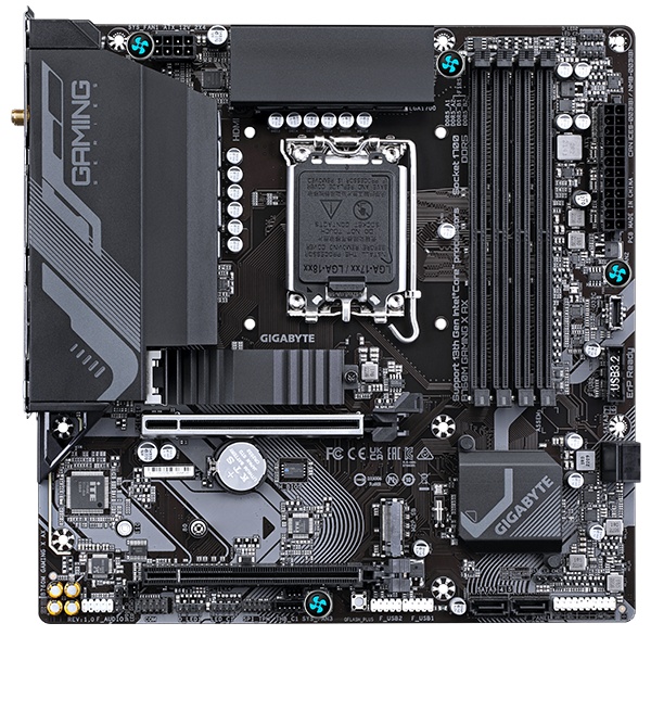 Placa de baza GIGABYTE B760M GAMING X AX LGA1700 - 1 | YEO