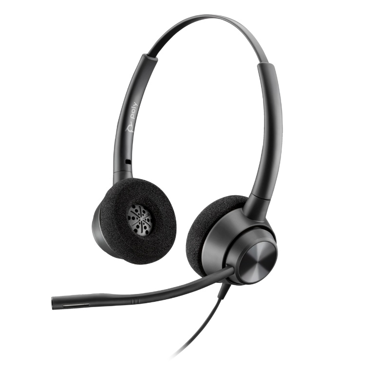 Poly EncorePro 320 Stereo USB-A Headset TAA