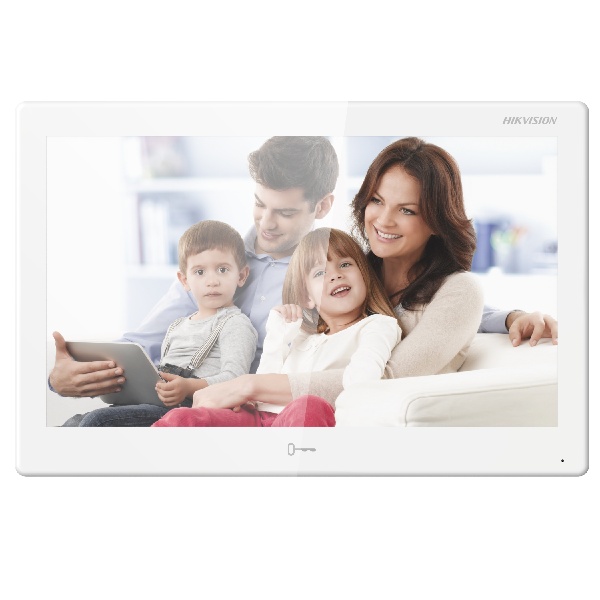 Post interior videointerfon 10.1inch cu Android, Hikvision DS-KH9510- WTE1B WIFI, apelare video si deschidere usa din aplicatia mobila, Plug & play, ecran: 10.1-inch cu touch sceen, rezolutie: 1024 × 600, audio bidirectional (microfon si difuzor