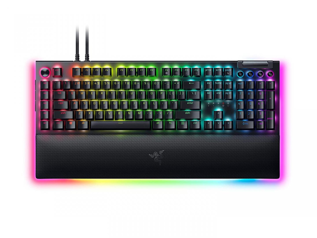 Razer BlackWidow V4 Pro - Mechanical Gaming Keyboard (Green Switch) - US Layout