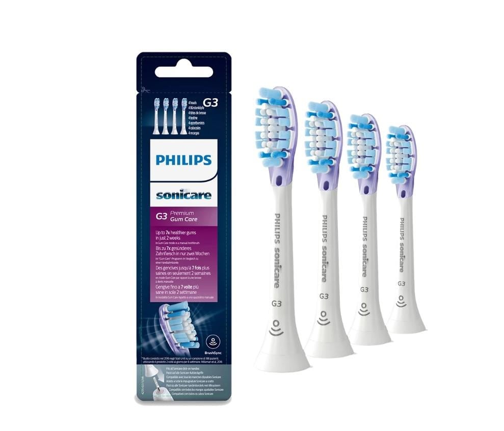 Rezerve periuta de dinti electrica PHILIPS Sonicare G3 Premium Gum Care HX9054/17, 4buc