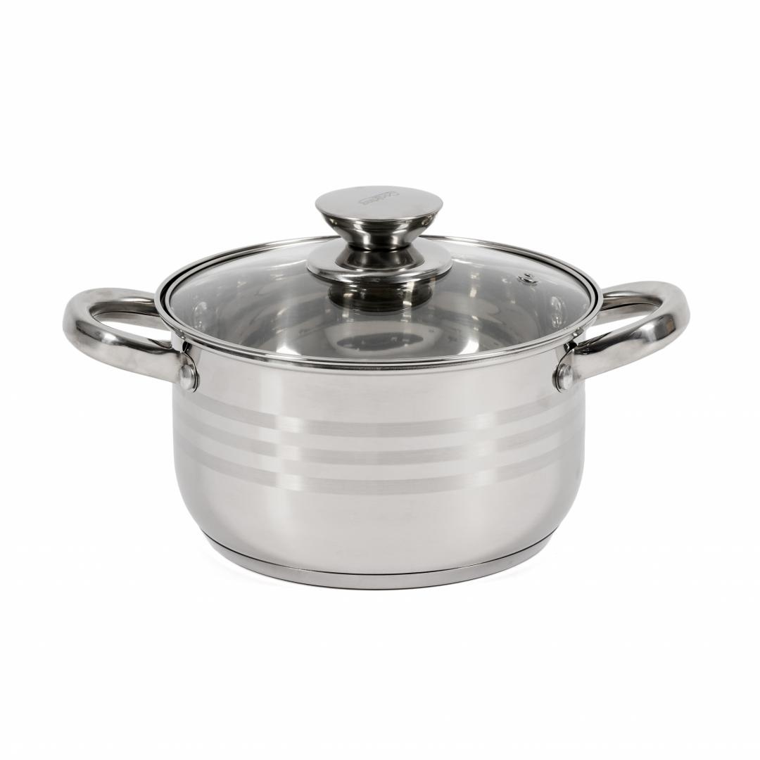 SEMIOALA INOX+CAPAC, 18X10.5 CM, 2.5 L, MYRA, COOKING BY HEINNER